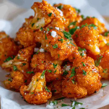 Air Fryer Buffalo Cauliflower Recipe