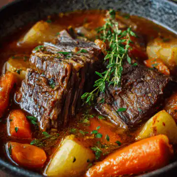 Apple Carrot Beef Rib Soup