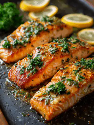 Baked Salmon Fillets Dijon