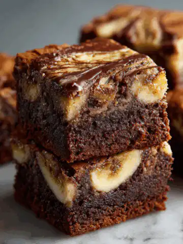 Banana Bread Brownies