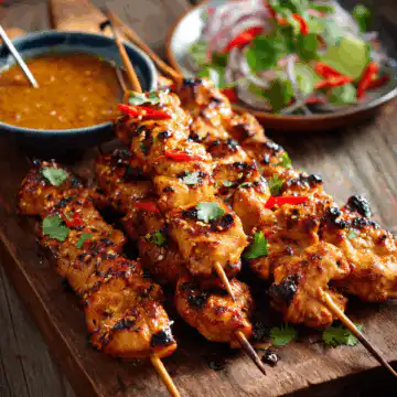 Bang Bang Chicken Skewers