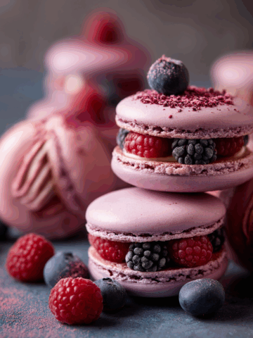 Berry Bliss Macarons