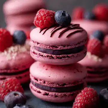 Berry Bliss Macarons