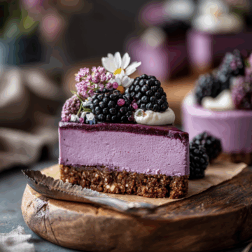 Blackberry Bliss Cheesecake