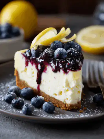 Blueberry Lemon Cheesecake