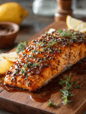 Brown Sugar Glazed Salmon