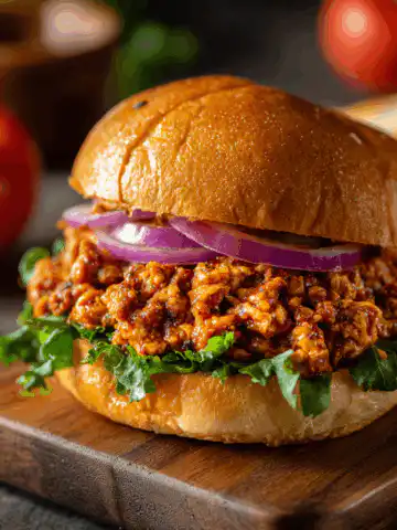 Cajun Chicken Sloppy Joes