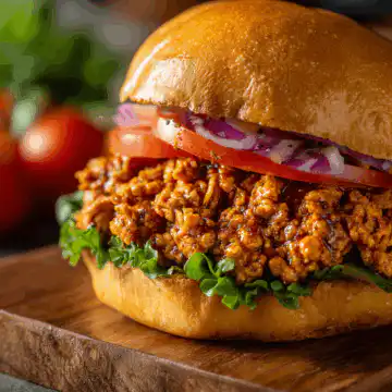 Cajun Chicken Sloppy Joes