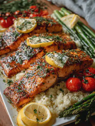 Cajun Honey Butter Salmon