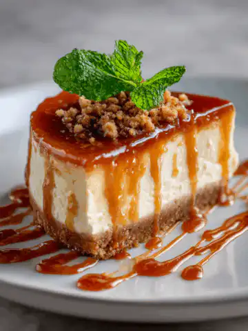 Caramel Apple Cheesecake
