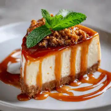 Caramel Apple Cheesecake
