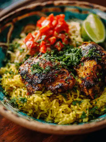 Caribbean Chicken and Rice