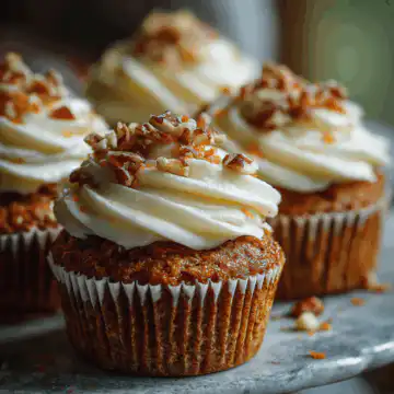 Carrot Cake Cupcakes Recipe