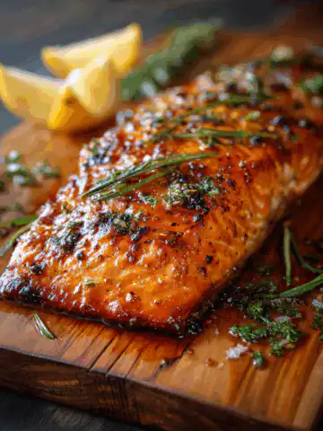 Cedar Planked Salmon