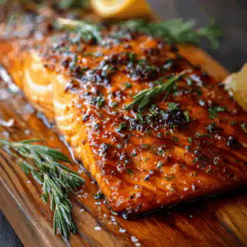 Cedar Planked Salmon