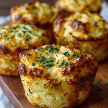 Cheesy Mashed Potato Puffs