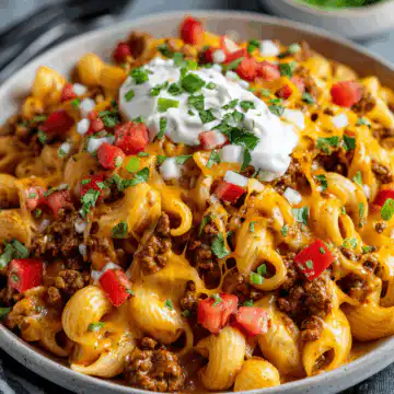 Cheesy Taco Pasta
