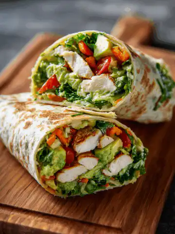 Chicken Avocado Wrap Recipe