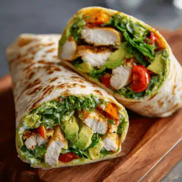 Chicken Avocado Wrap Recipe