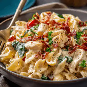 Chicken Bacon Ranch Pasta