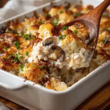 Chicken Cordon Bleu Casserole
