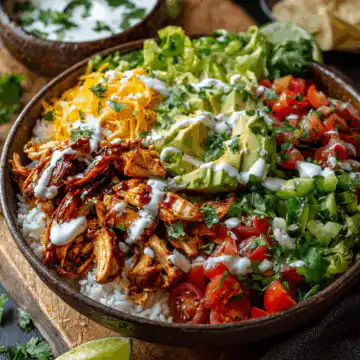 Chicken Fajita Burrito Bowl
