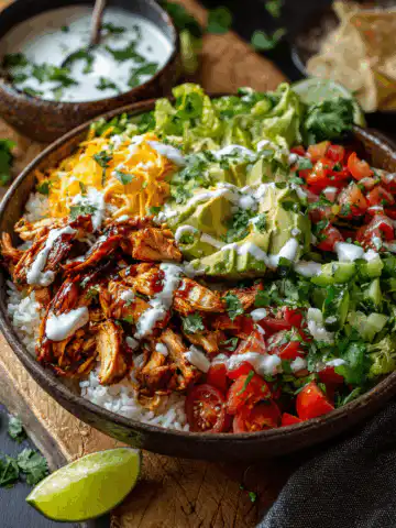 Chicken Fajita Burrito Bowl
