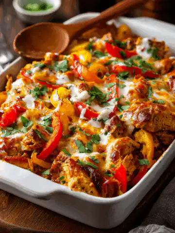 Chicken Fajita Casserole