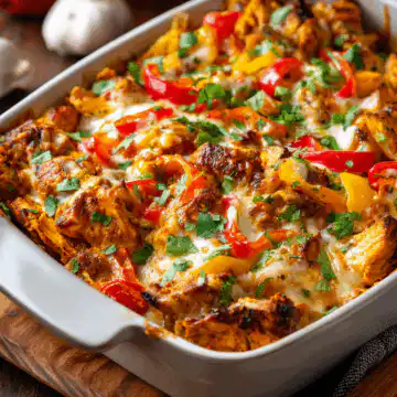 Chicken Fajita Casserole