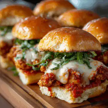 Chicken Parmesan Sliders
