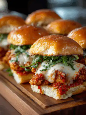 Chicken Parmesan Sliders