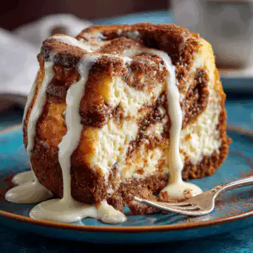 Cinnamon Roll Cheesecake