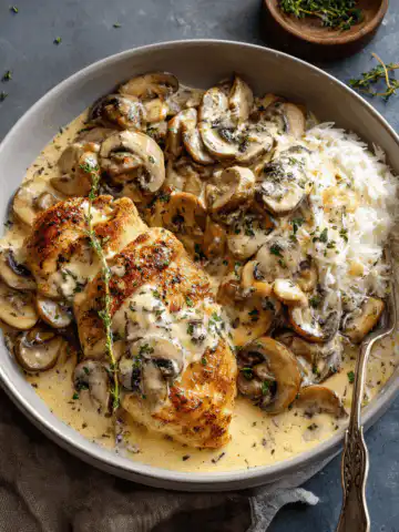 Comforting Creamy Mushroom Chicken