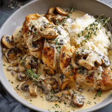 Comforting Creamy Mushroom Chicken