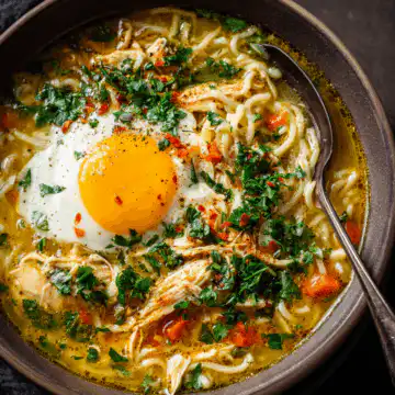 Crack Chicken Noodle Soup