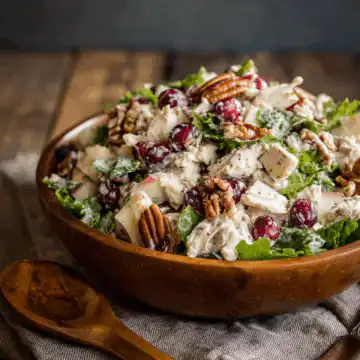 Cranberry Apple Pecan Chicken Salad