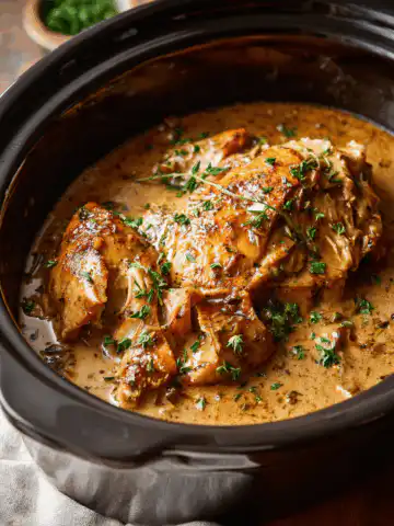Crockpot Chicken and Gravy