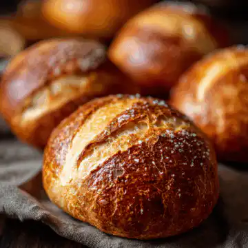 Crusty Chewy French Bread Rolls