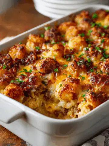 Dairy Free Tater Tot Casserole