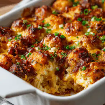 Dairy Free Tater Tot Casserole