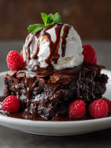 Death by Chocolate Dump Cake