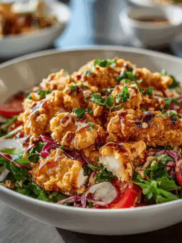 Delicious Crispy Chicken Salad