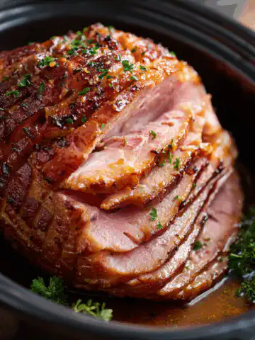 Easter Crock Pot Ham