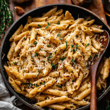 Gluten-Free Garlic Parmesan Pasta