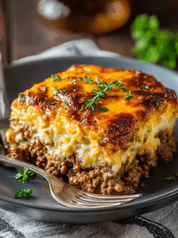 Gluten Free Hamburger Casserole Recipe