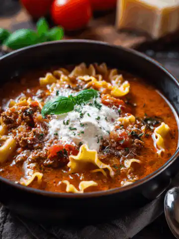 Gluten Free Lasagna Soup