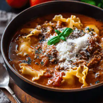 Gluten Free Lasagna Soup