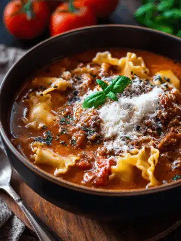 Gluten Free Lasagna Soup