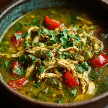 Green Chicken Chili Soup