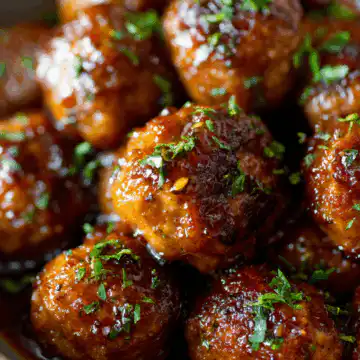 Honey Garlic Meatballs